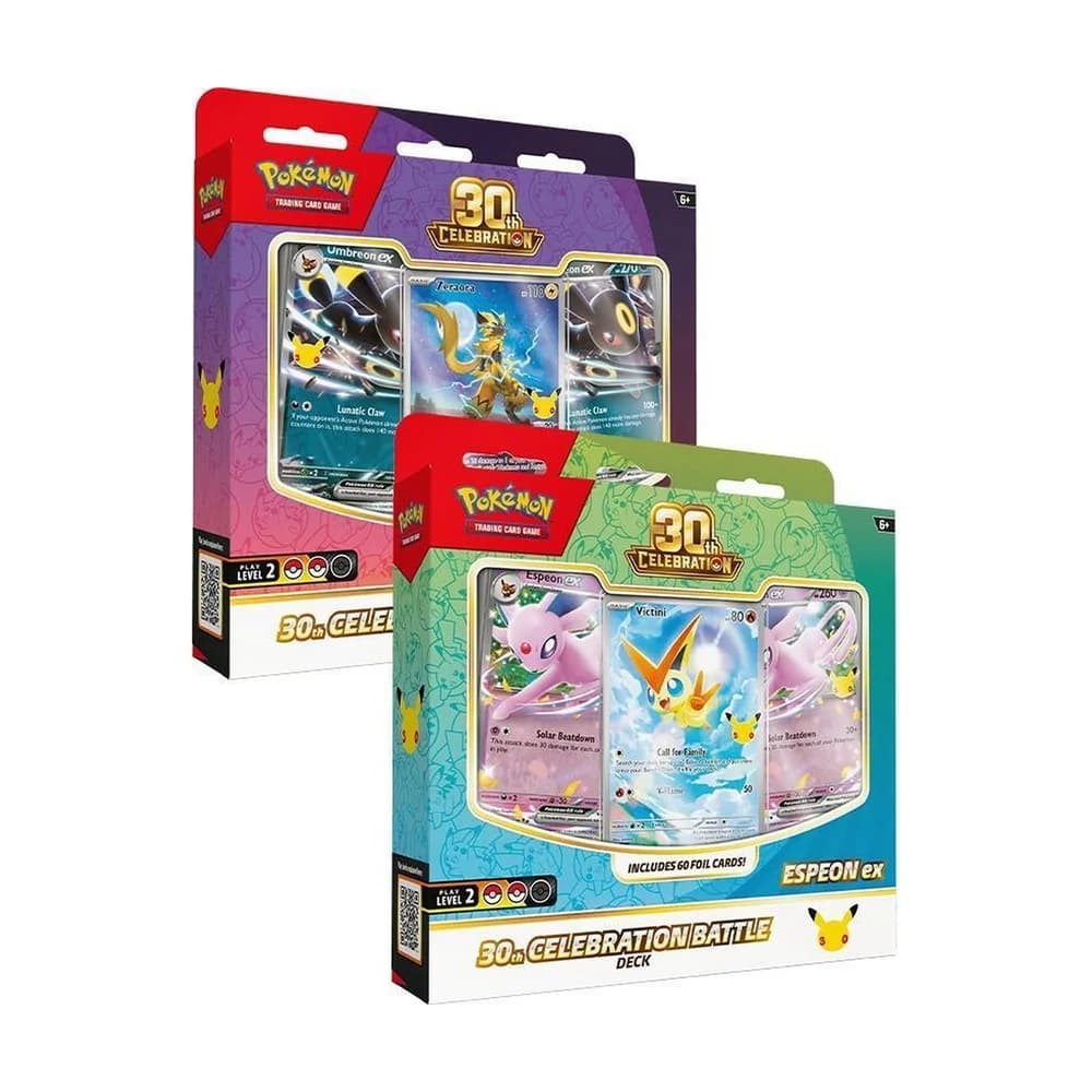 Pokémon TCG – 30th Celebration Battle Deck (Umbreon ex / Espeon ex)