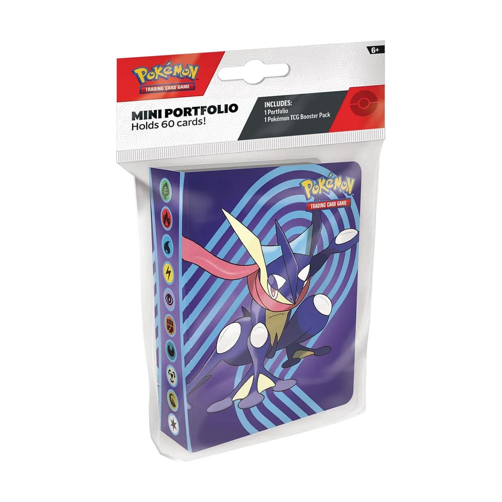 Pokémon TCG – Mini Portfolio with Booster Pack (Greninja)