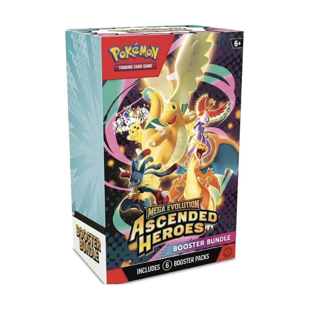 بوكيمون تي سي جي – مجموعة بوستر Mega Evolution: Ascended Heroes (Booster Bundle)