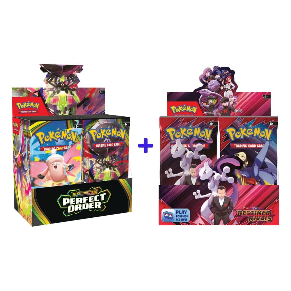 صندوق Team Rocket Booster Box + صندوق Perfect Order Collection