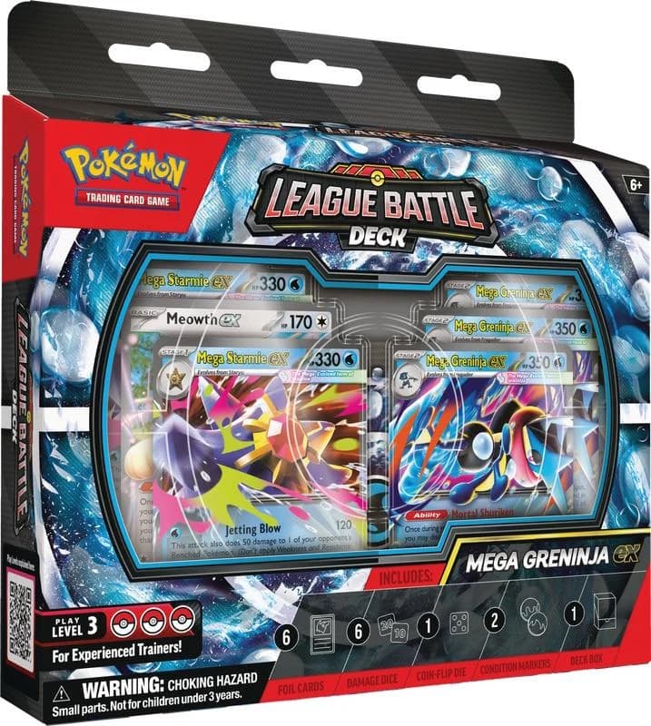 Pokémon TCG – League Battle Deck (Mega Greninja ex)
