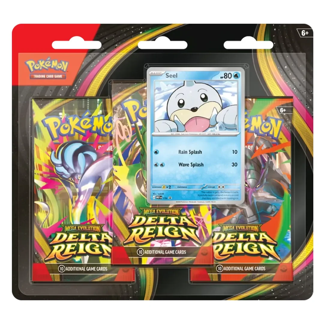 Pokémon TCG – Mega Evolution: Delta Reign 3-Pack Blister