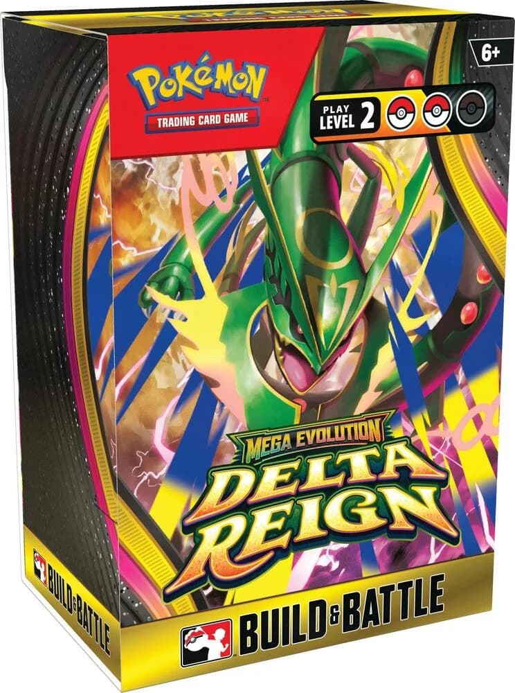 Pokémon TCG – Mega Evolution: Delta Reign Build & Battle Box