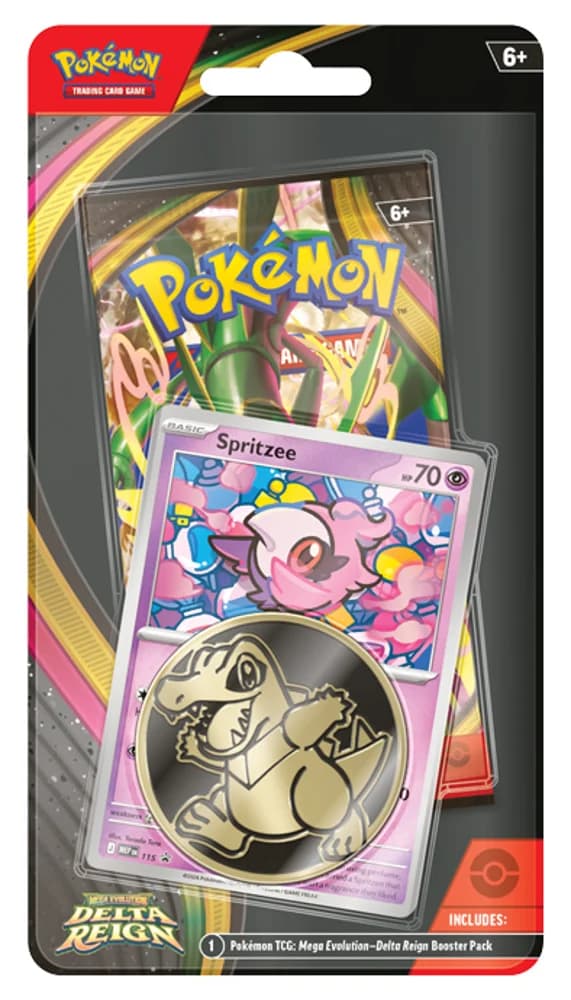 Pokémon TCG – Mega Evolution: Delta Reign Checklane Blister