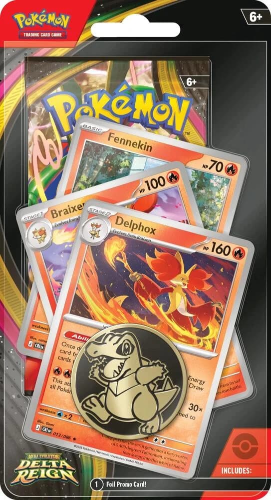 Pokémon TCG – Mega Evolution: Delta Reign Premium Checklane Blister