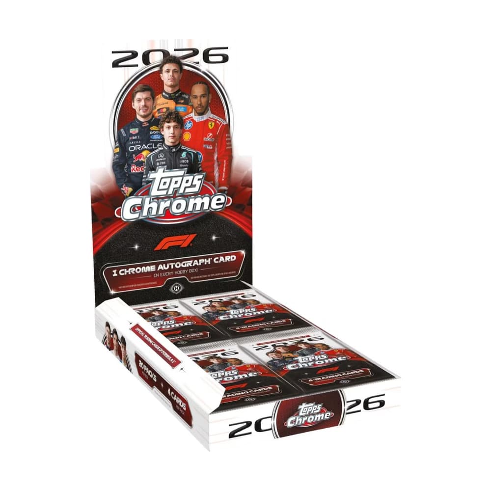 2026 Topps Chrome Formula 1 Hobby Box