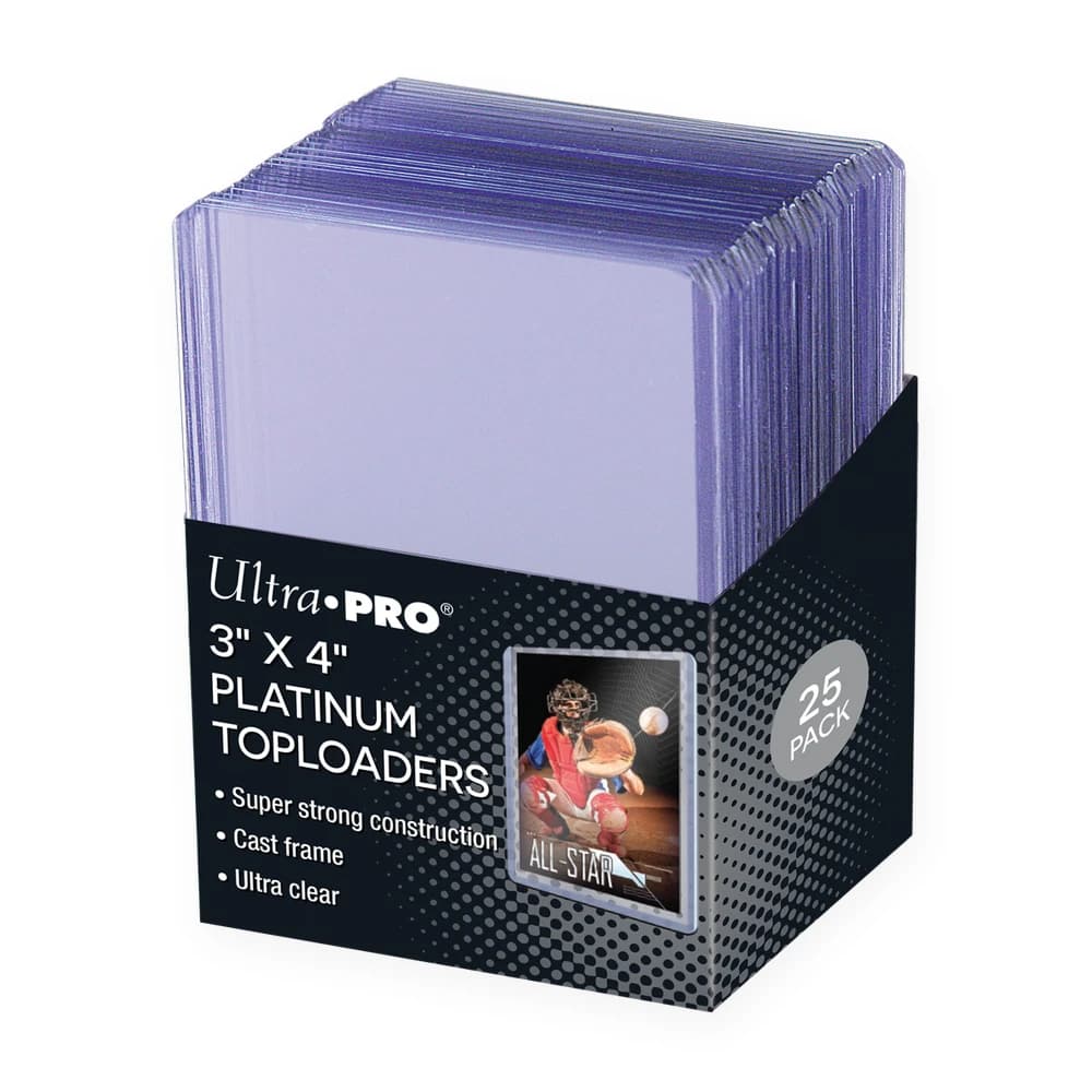 توب لودر Ultra PRO بلاتينيوم مقاس 3×4 – 25 حبة
