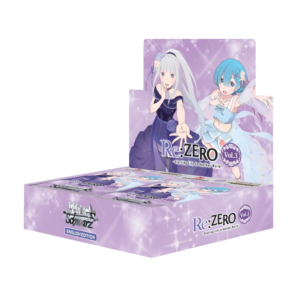 Weiß Schwarz – Re:ZERO -Starting Life in Another World- Vol.3 Booster Box (English)